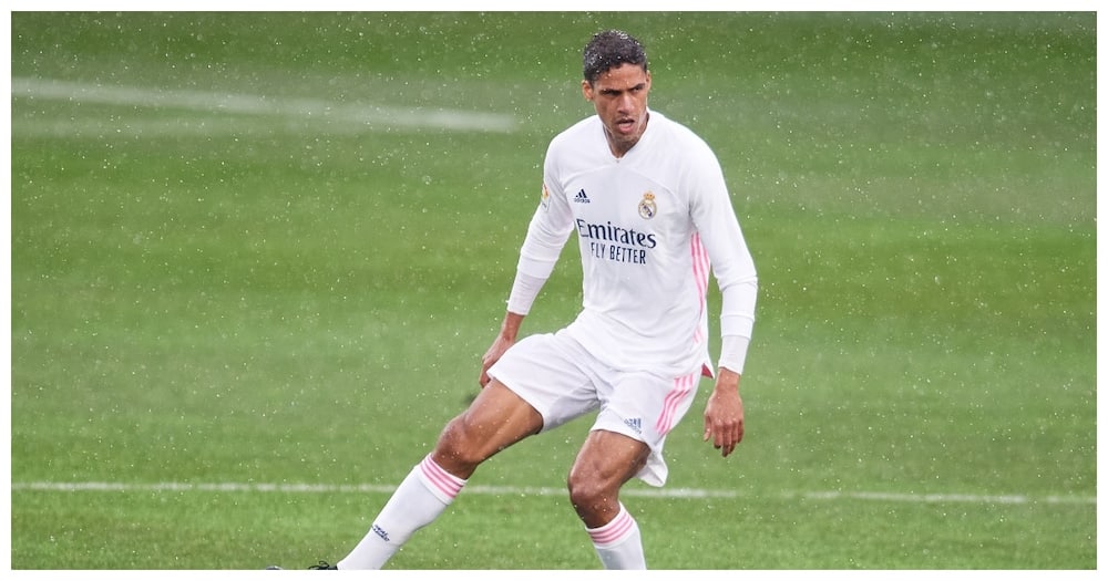 Real Madrid star Raphael Varane while in action for Real Madrid. Photo: Getty Images.