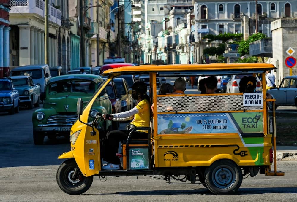 Electric vehicles are making an appearance in Cuba as fuel prices and US sanctions cripple traditional transport