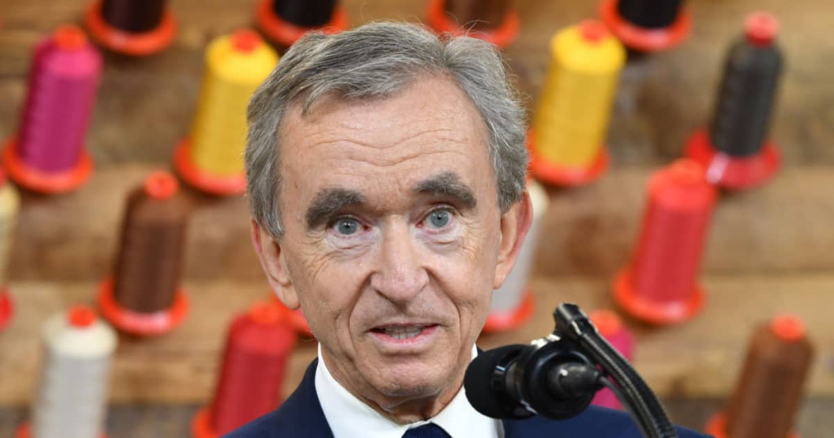 Moet Hennessy Louis Vuitton SA Chairman Bernard Arnault is pictured News  Photo - Getty Images