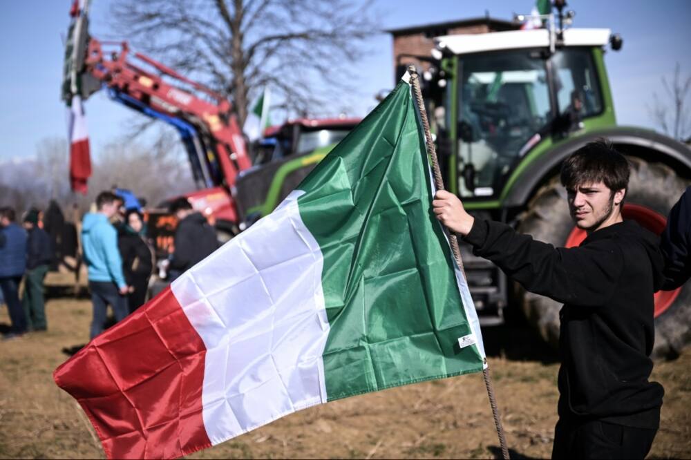 Farmers are gathering at the edge of Rome and Turin as Italy becomes the latest European battleground in their fight for better conditions