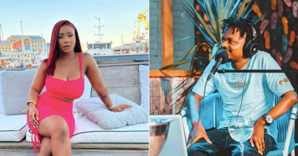 MacG calls Boity out for not mizing him and blue ticking his interview requests