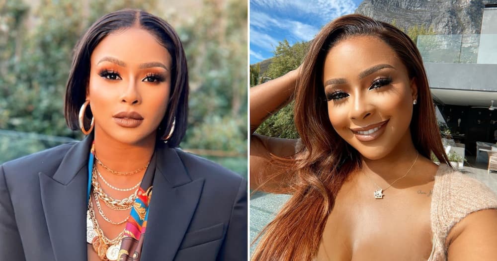 Boity served a spicy comeback to a mean comment.