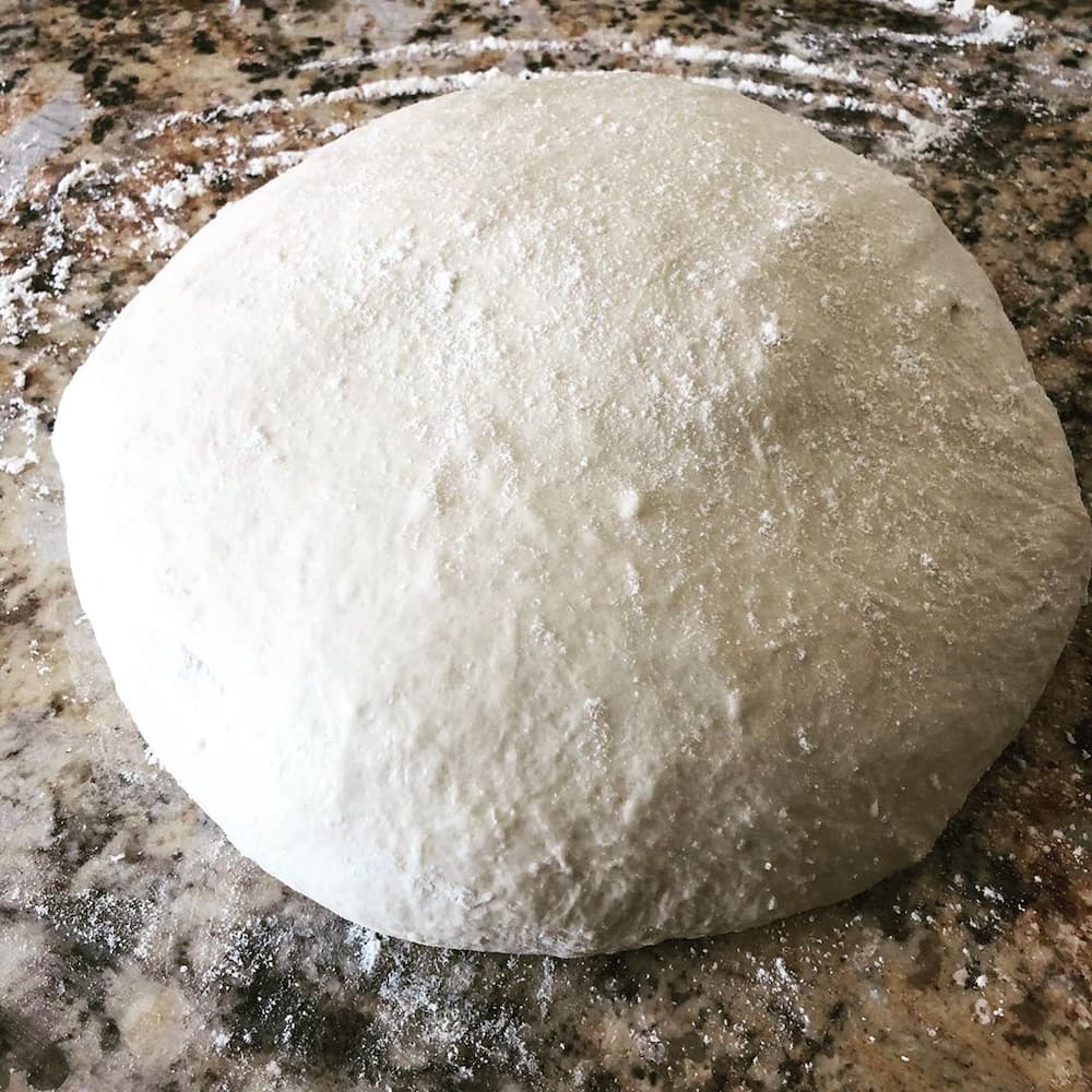 Homemade pizza dough recipe