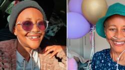 Heartfelt messages pour in from South Africans as brave lung transplant patient Nompilo Dlamini turns 28