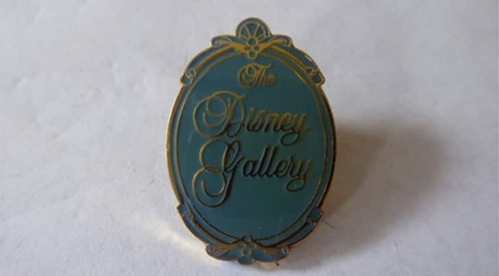 The Disney Gallery logo pin