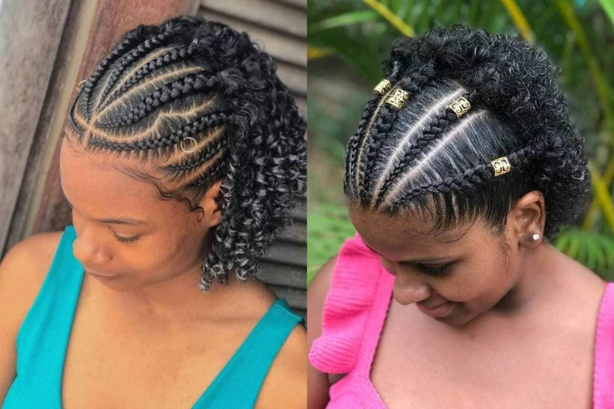 Braids Hairstyles Differences - Cornrows French Crochet