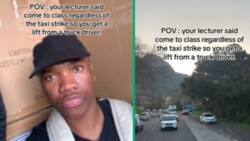 UCT student goes to campus amid Cape Town taxi strikes, TikTok video of truck ride has SA concerned