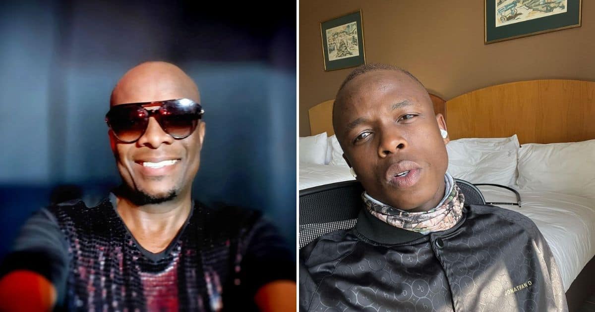 Thebe Meets His “Twin” Toss, Kwaito Legend’s Fans Agree He Looks Like ...