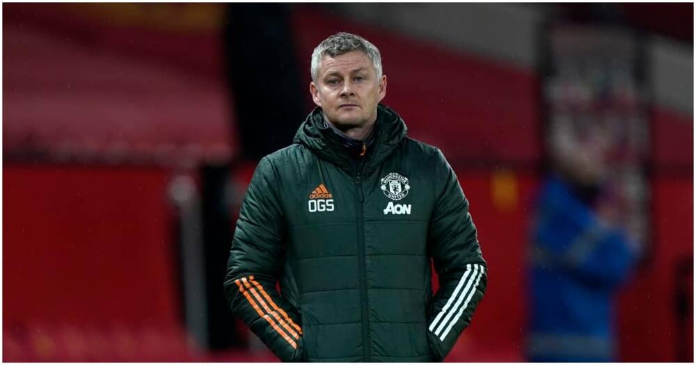 Ole Gunnar Solskjaer cuts a dejected face during a past match. Photo: Getty Images.