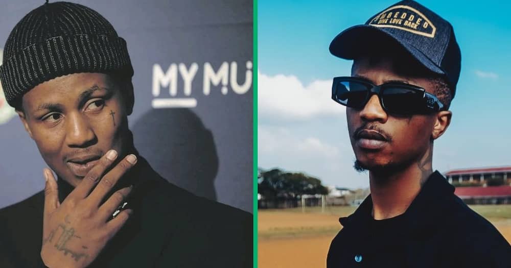 Rapper Emtee posted motivational video of supporting small businesses but got dragged for chasing clout.