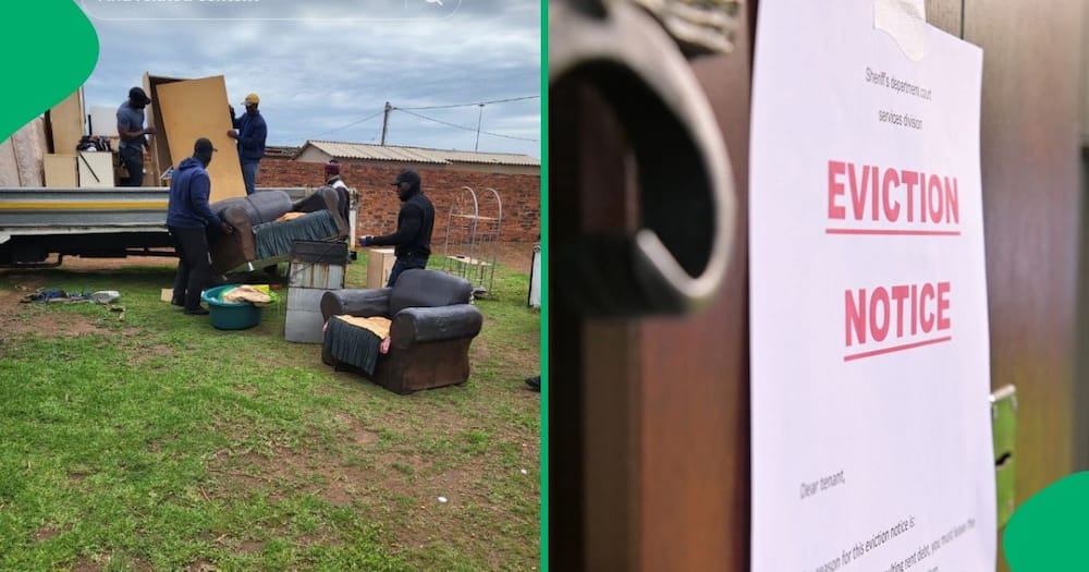 A TikTok video of the Jozi Eviction Team removing a tenant's belongings went viral