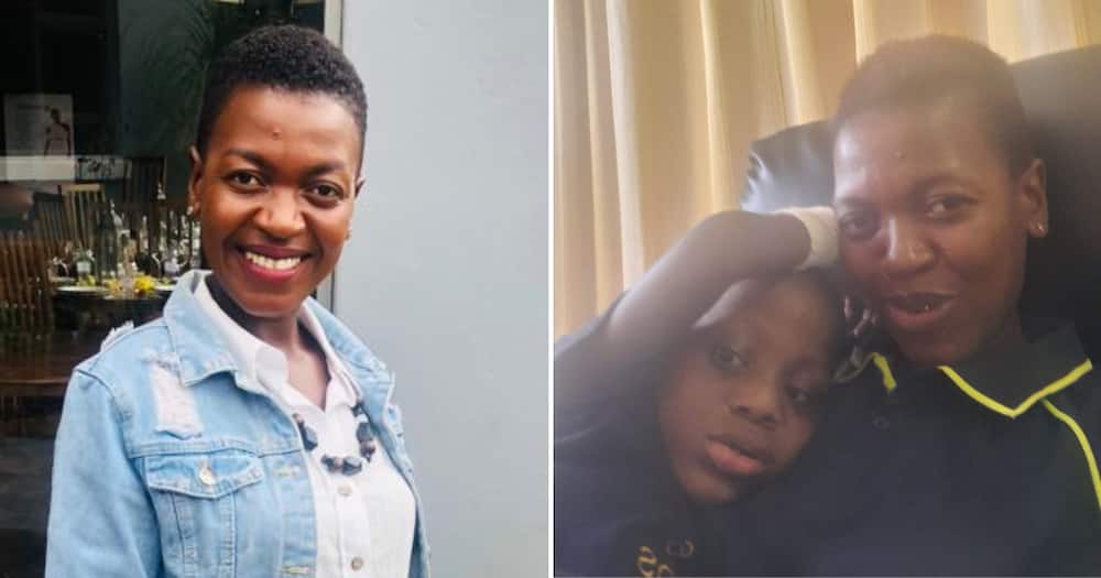 A mother from Limpopo cares for her son with cerebral palsy