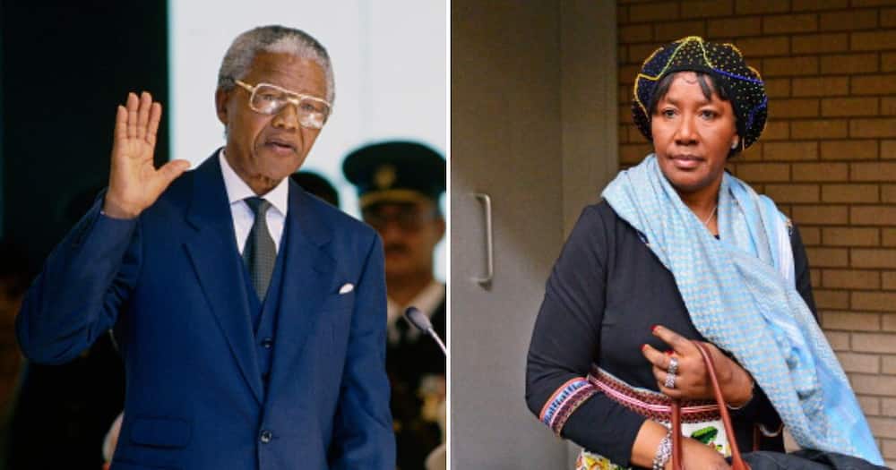 Makaziwe Mandela and his daughter Makaziwe Mandela-Amuah.