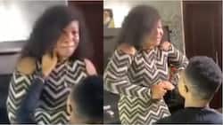 Lady Sheds Tears of Joy as Her Boyfriend Proposes Marriage to Her