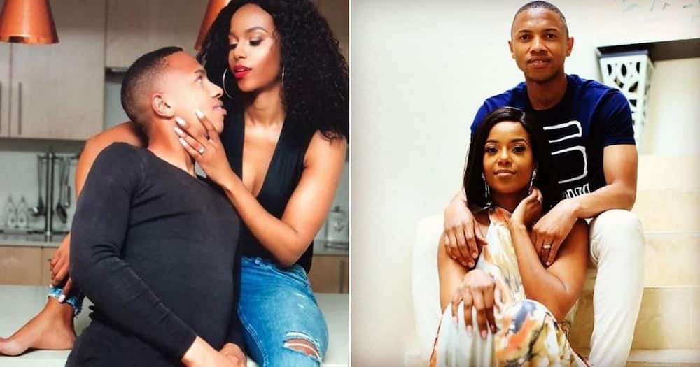 Andile Jali and his wife, Nonhle, still married but no longer together
