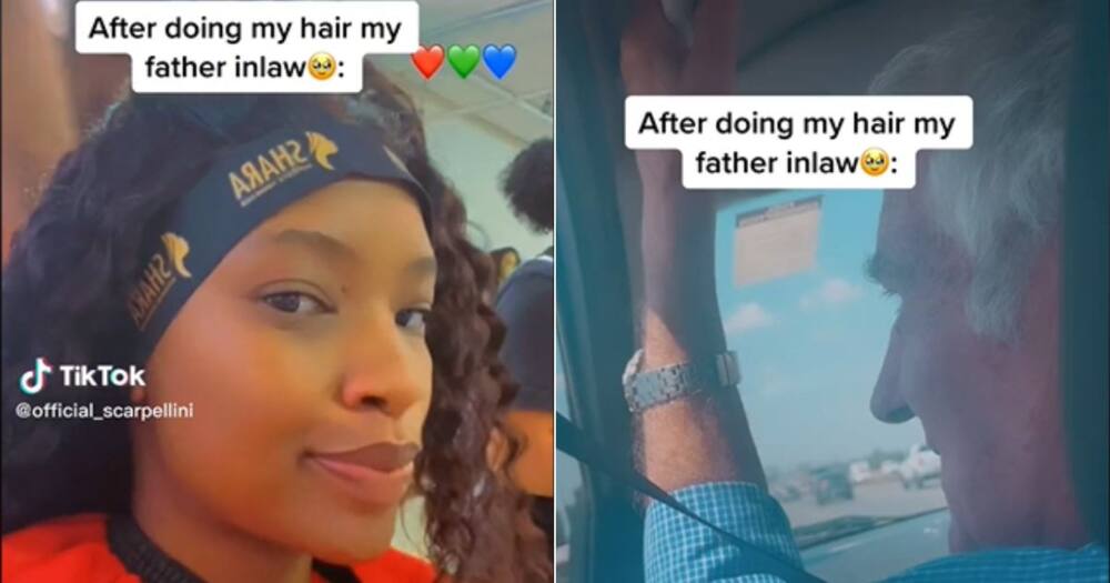 Woman gets showered with isiZulu compliments from white father-in-law
