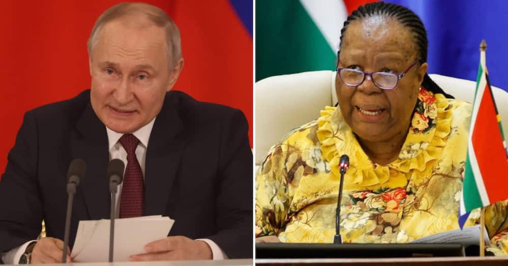 Parliament was Naledi Pandor to brief it on how it plans to handle Vladimir Putin's impending visit to SA