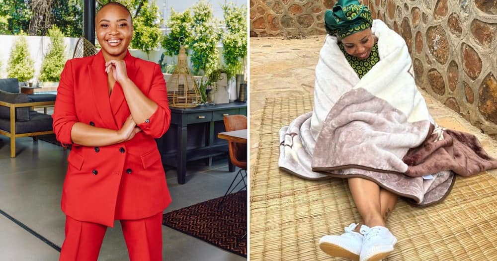 Pictures of Hulisani Ravele in makoti outfit sparked marriage rumours