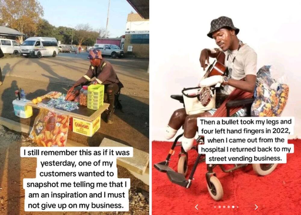A man shared his journey from being able to walk to being wheelchair-bound.