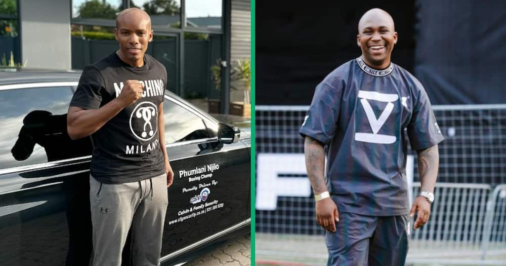 Phumlani Njilo wants to fight NaakmusiQ in his next celebrity boxing match.