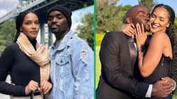 Dr Musa Mthombeni and wife Liesl Laurie-Mthombeni serenade and dance in TikTok video, SA loves them