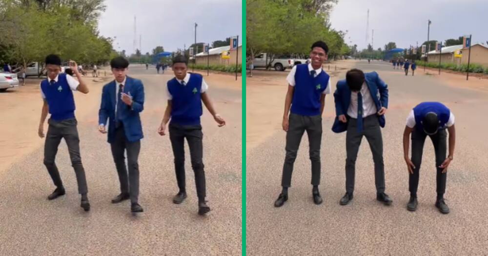 Mzansi, schoolboys, TikTok video, dance