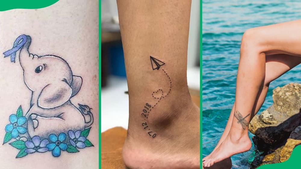 Ankle tattoos