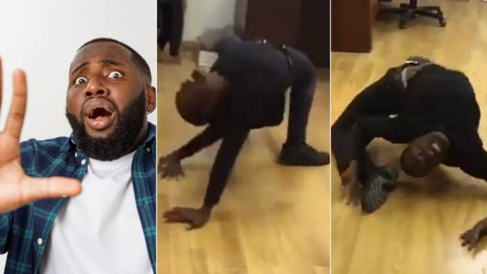 Man performs horror movie moves in viral clip, Mzansi left petrified
