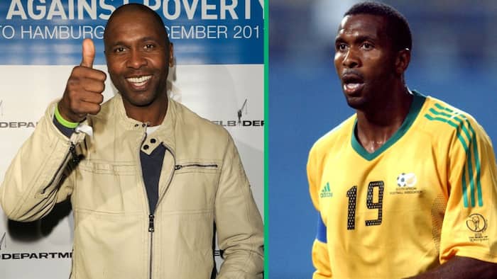 Former Bafana captain Lucas Radebe leaves netizens in stitches after making his acting debut