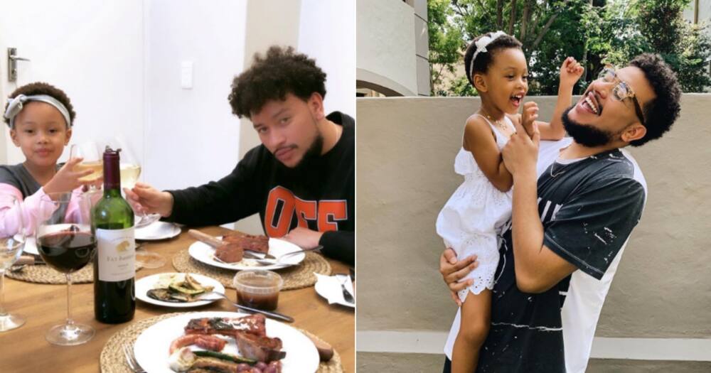 Kairo Forbes, AKA, Glammy, Instagram, Table, Lunch, Work