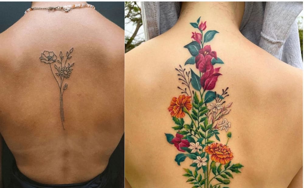 Camellias tattoo