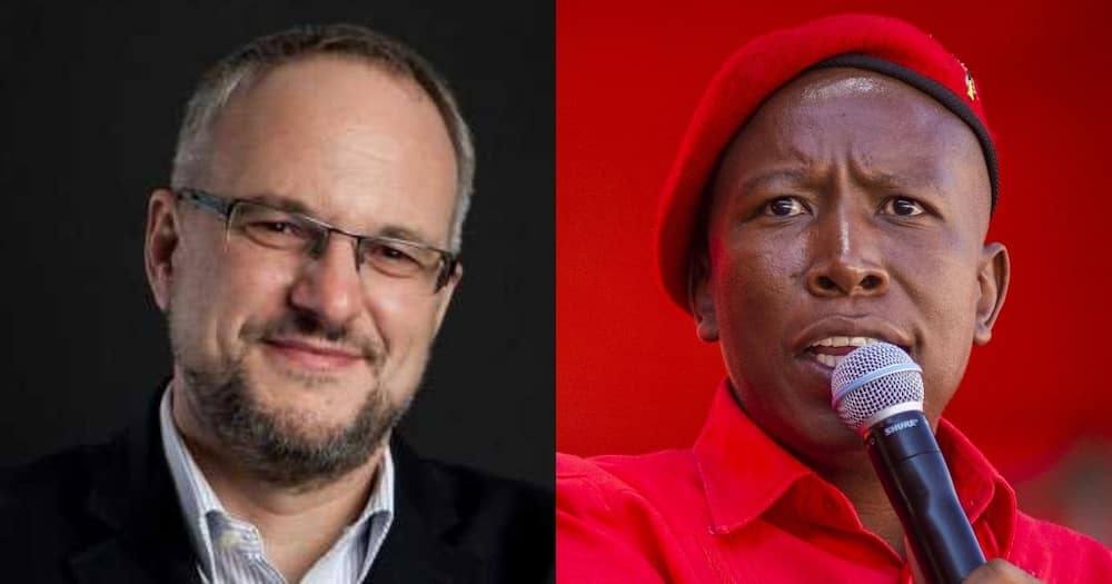 Julius Malema refuses to accept Stephen Grootes' apology after a mistake on air