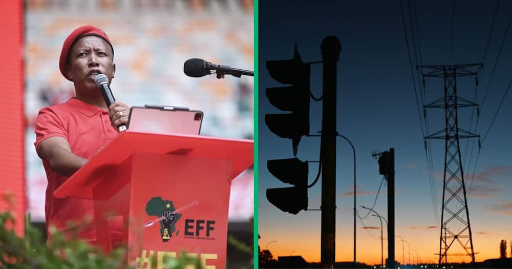 Julius Malema outlined the EFF's plan to end loadshedding