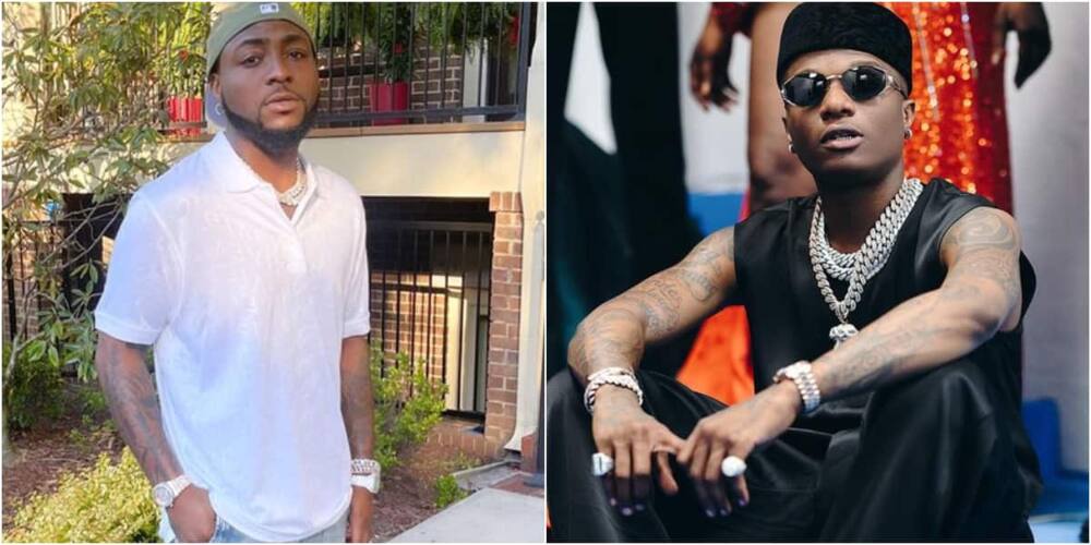 Davido and Wizkid Davido and Wizkid