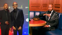 Moshe Ndiki, Arthur Mafokate and other celebs stun at SA Sports Awards red carpet