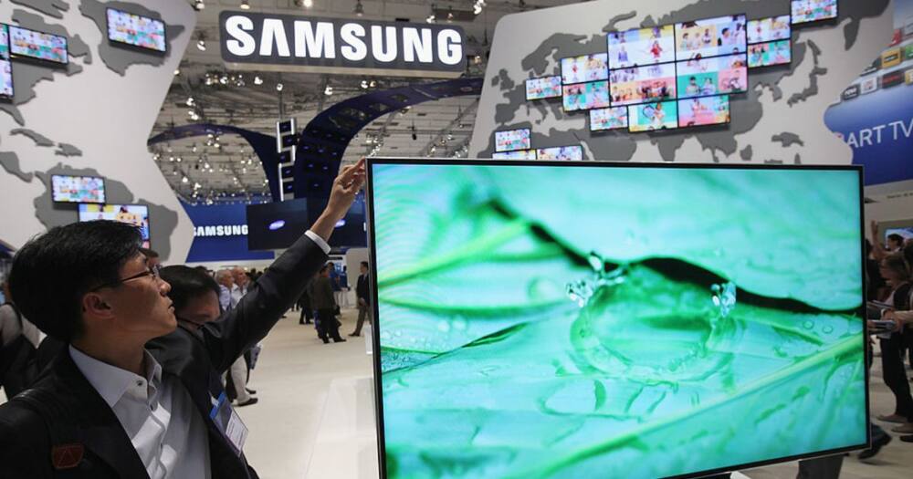 Samsung TV sold in Sandton for R3M