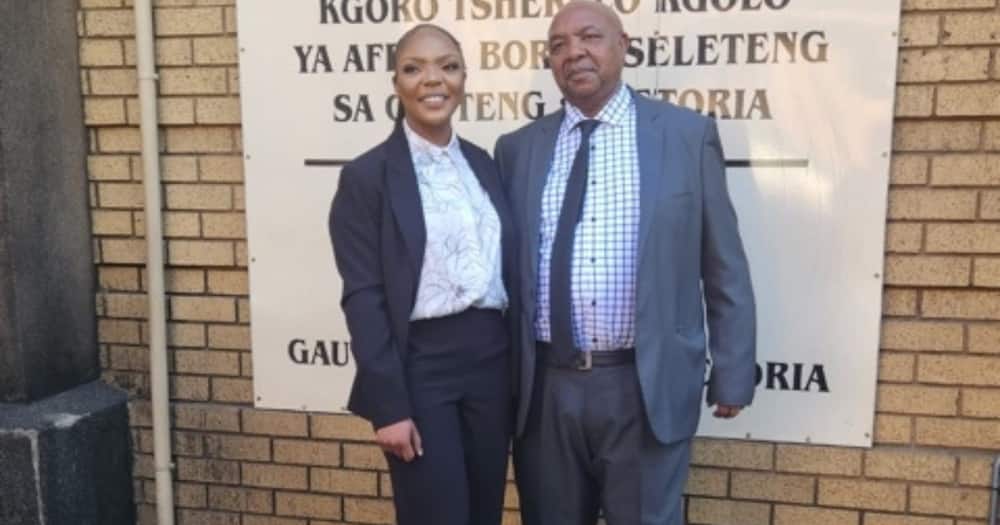A young lady in Pretoria who became an attorney says that her father, who is a senior attorney in the legal field, was her motivation.