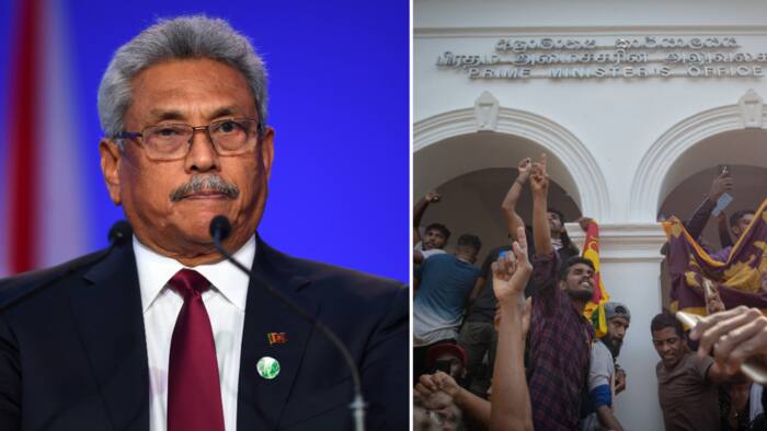 Sri Lanka's president flees the country for the Maldives, state of emergency implemented as protests escalate