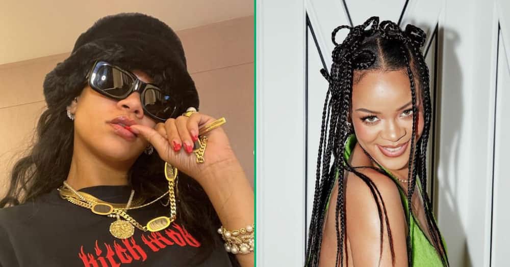 Rihanna's alleged first-ever selfie goes viral