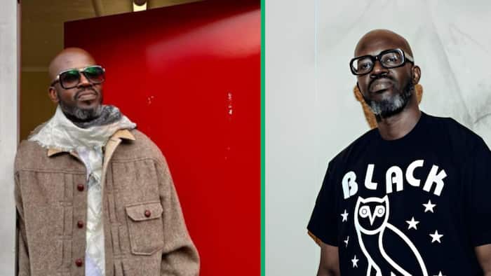 Mzansi raves over seeing DJ Black Coffee's children together: "I love a present dad"