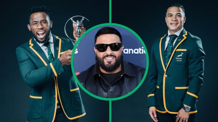 RWC: DJ Khaled hypes 6 Roc Nation Sports Rugby players, including Boks ahead of quarter-finals with video