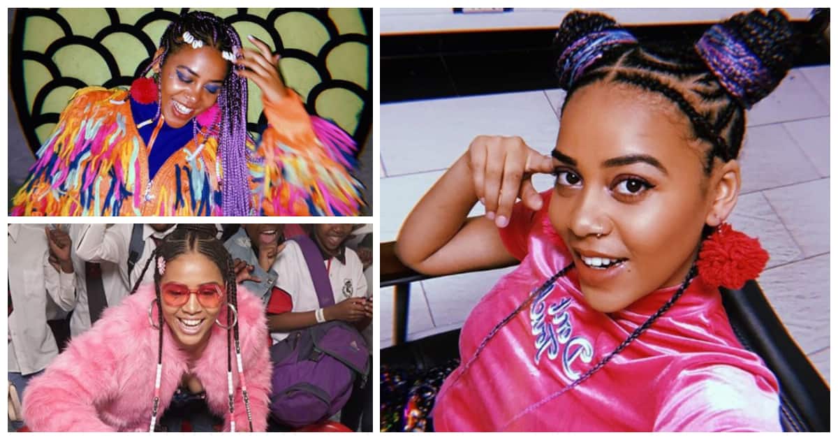 Sho Madjozi S Colouful Braids Are Trending Every Girl Wants Them