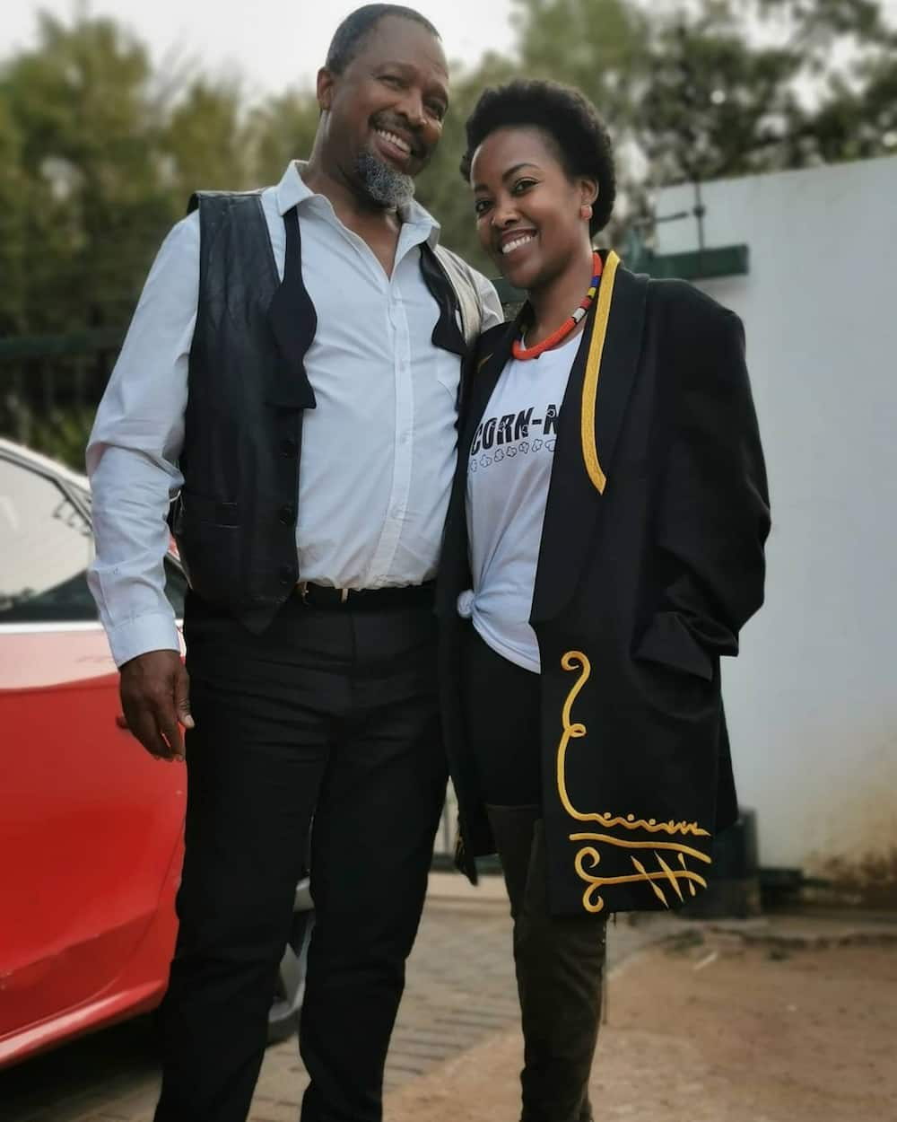 Sello Maake kaNcube's fiancé