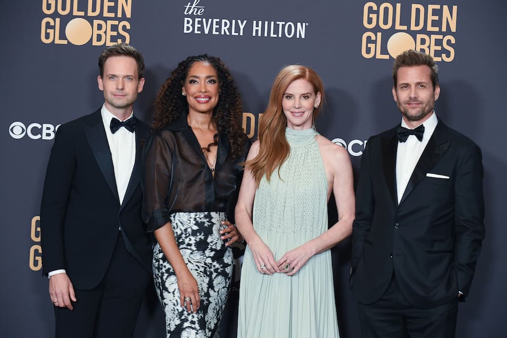 Suits cast at the Golden Globes
