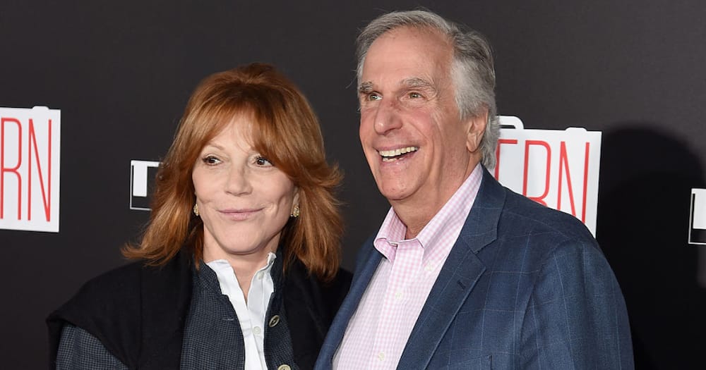 Henry Winkler and his wife
