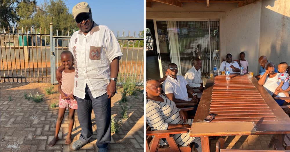 Tito Mboweni had some lovely quality time with his family.