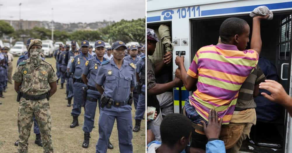 Gauteng police arrested more than 100 people during an Okae Molao operation in Soweto