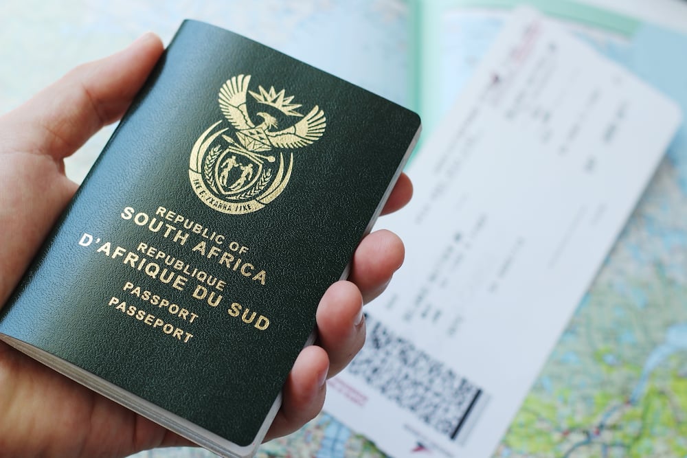 What do you need to take to the bank for a passport application?