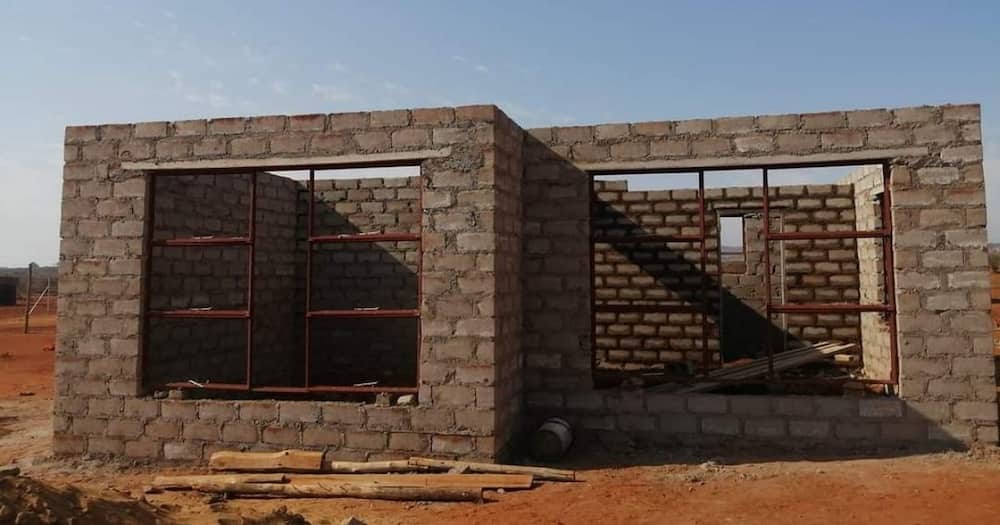 Young lady, new home, building, 26 years old, success, inspiring news, local news, South Africa viral, trending news