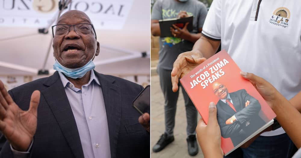 Jacob Zuma, Tell-all book, Jacob Zuma Speaks Former president, car boot sale